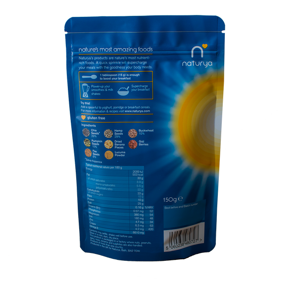 Naturya Breakfast Boost - Seed Crunch 8x150