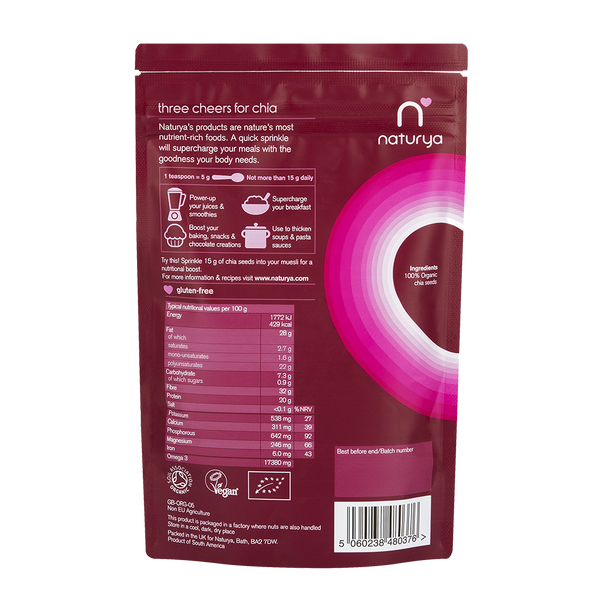 Naturya - Organic Chia Seeds