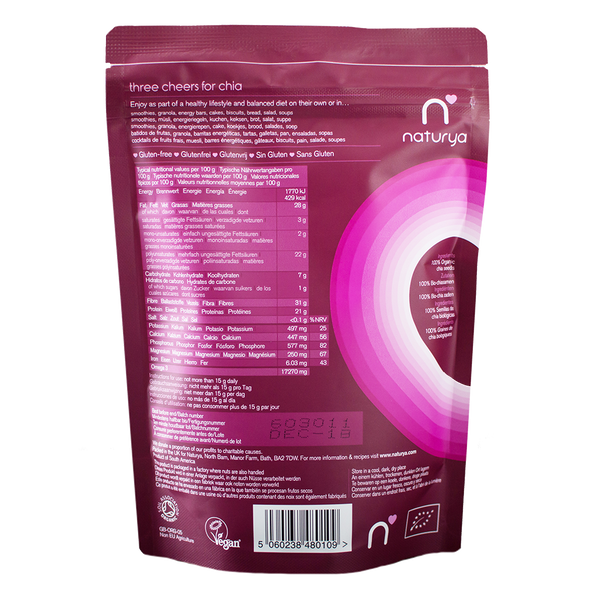 Naturya - Organic Chia Seeds