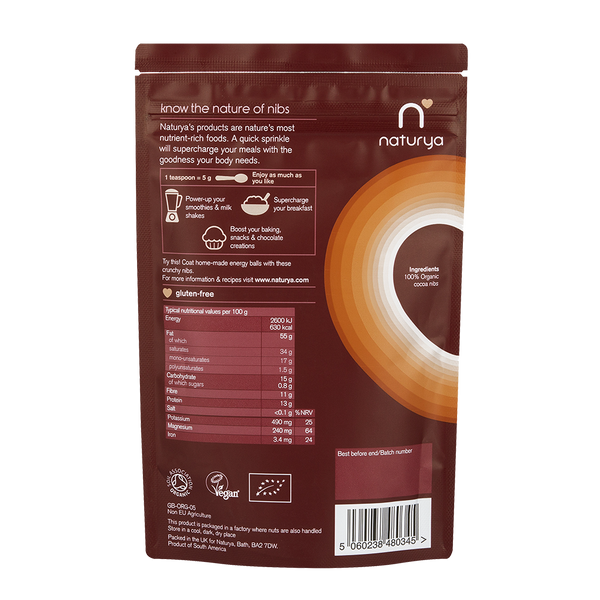 Naturya - Organic Cocoa Nibs
