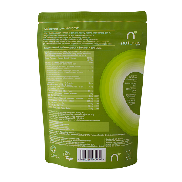 Naturya - Organic Wheatgrass Powder